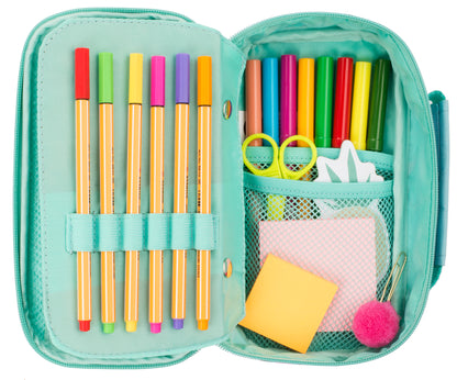 Flamingo - 2 compartment Pencil Case