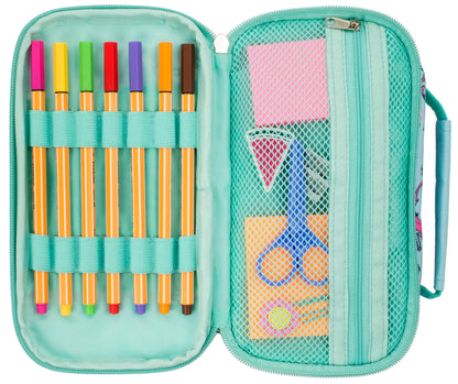 Flamingo - 2 compartment Pencil Case