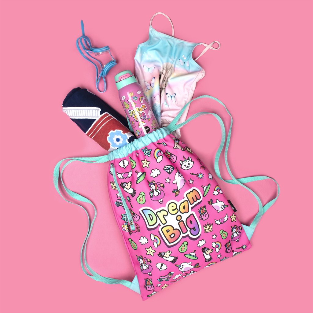 Dream Big Drawstring Bag