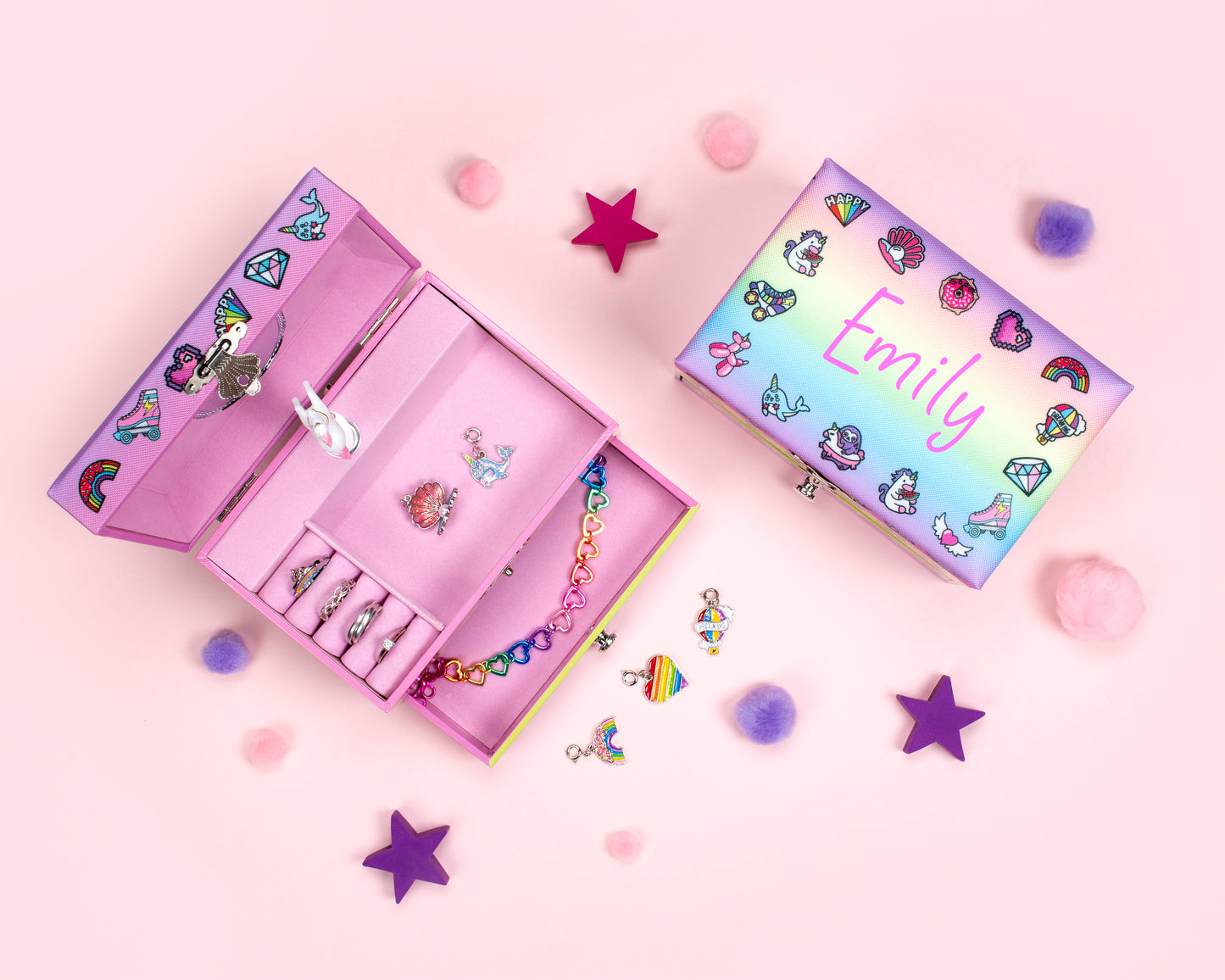 Doodle Ombre Jewellery Box