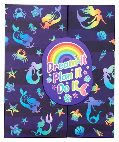 Purple Mermaids Magnetic Planner