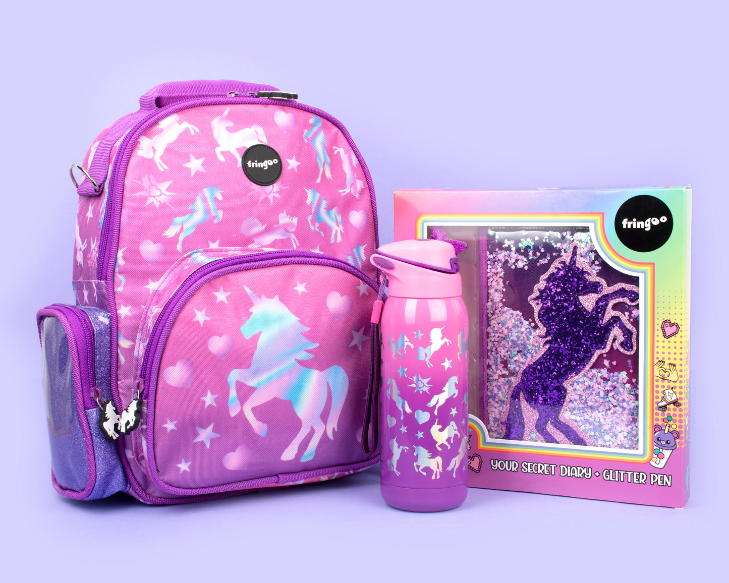 Unicorn Ombre Backpack