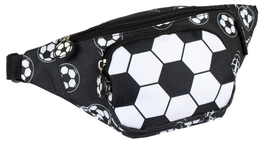 Football Black Bum Bag