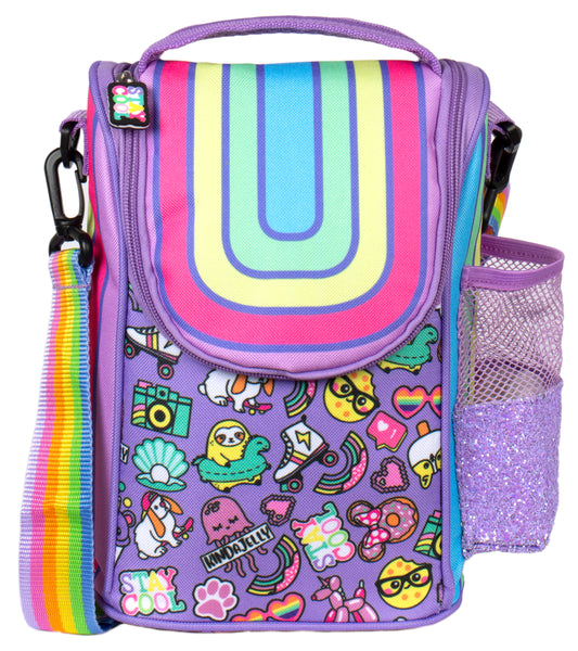 Rainbow Smile Strap Lunch Bag
