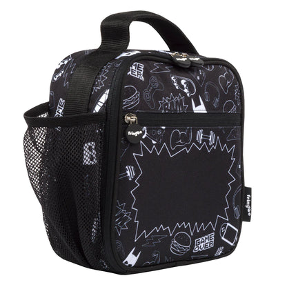 Monochrome Boy Lunch Bag