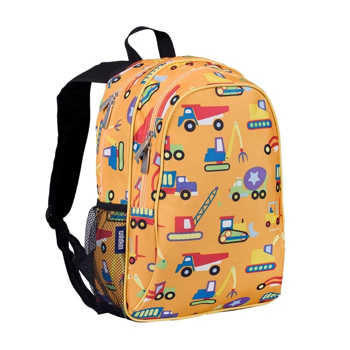 Construction Children Backpack 40.6x30.5x12.7 cm