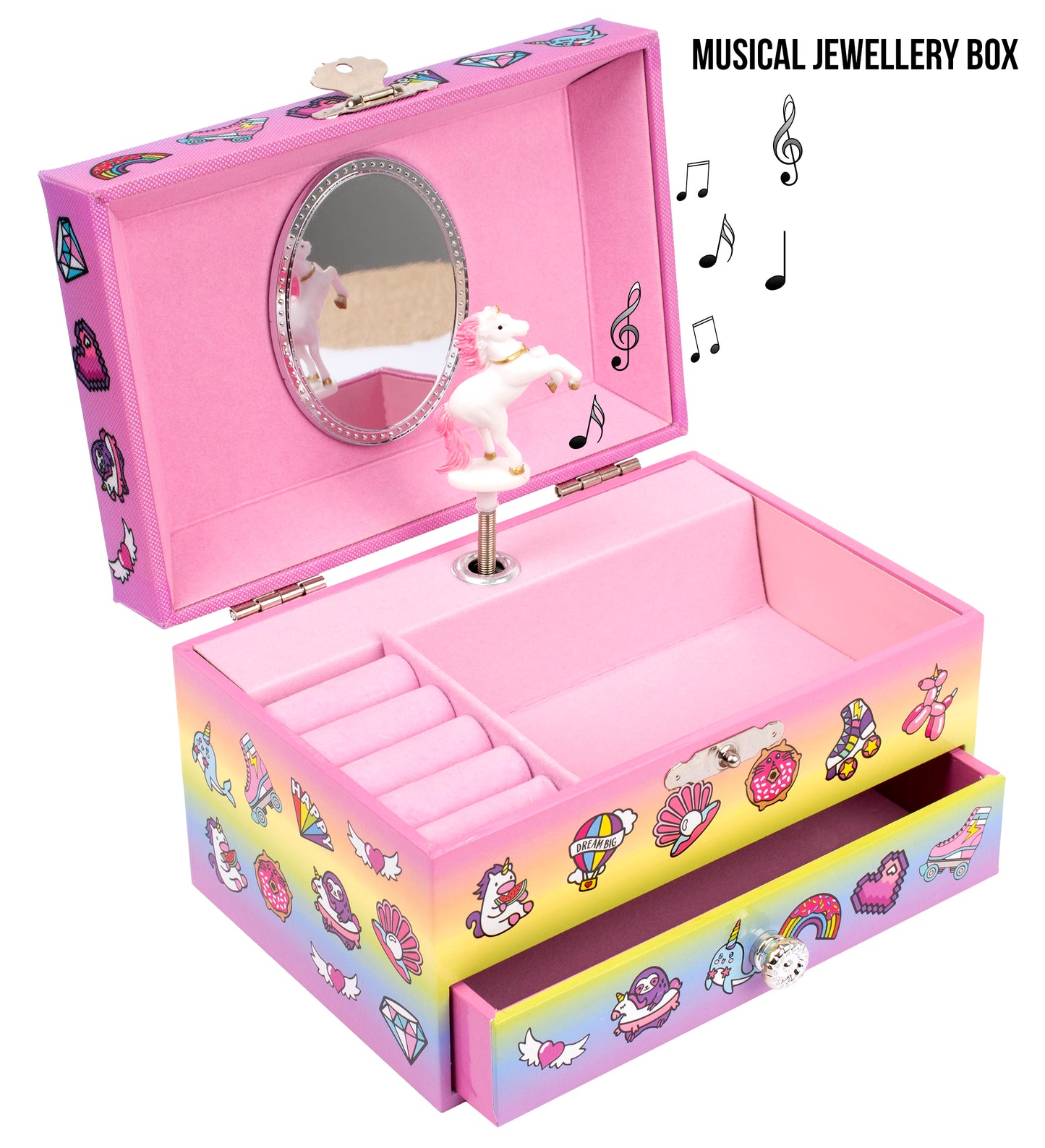 Doodle Ombre Jewellery Box