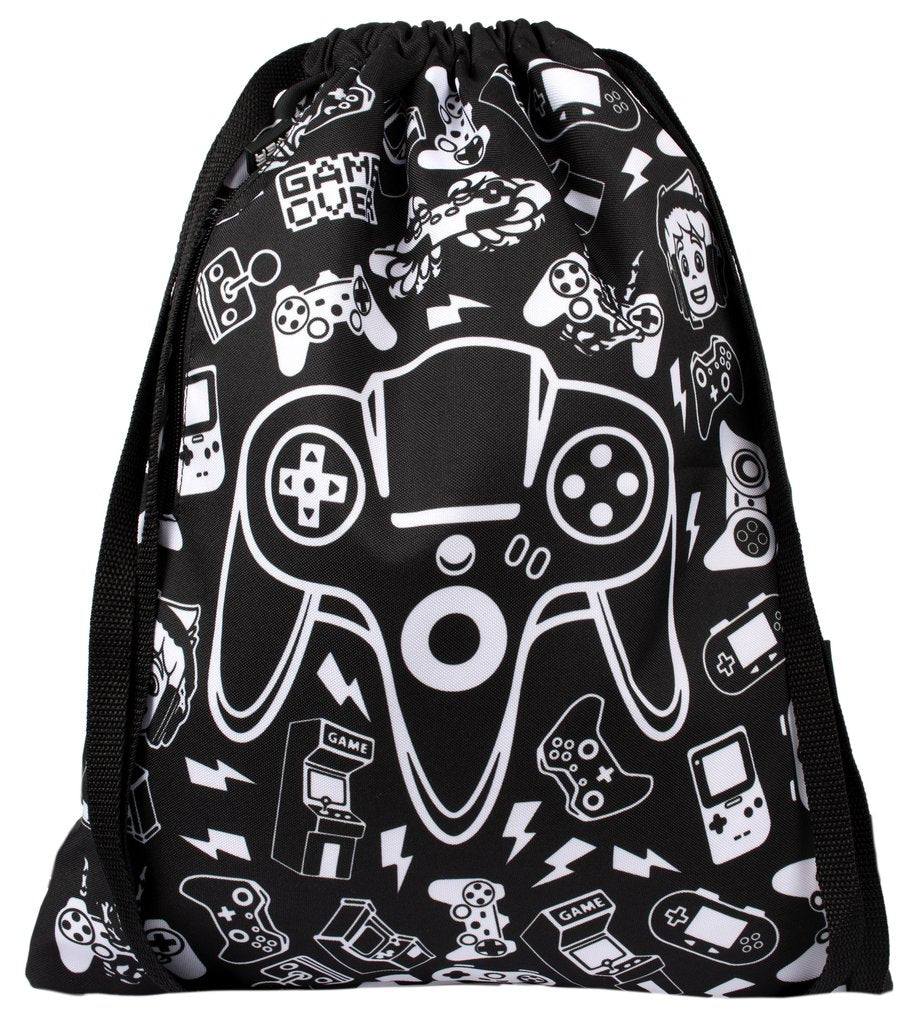 Game Over Drawstring Bag