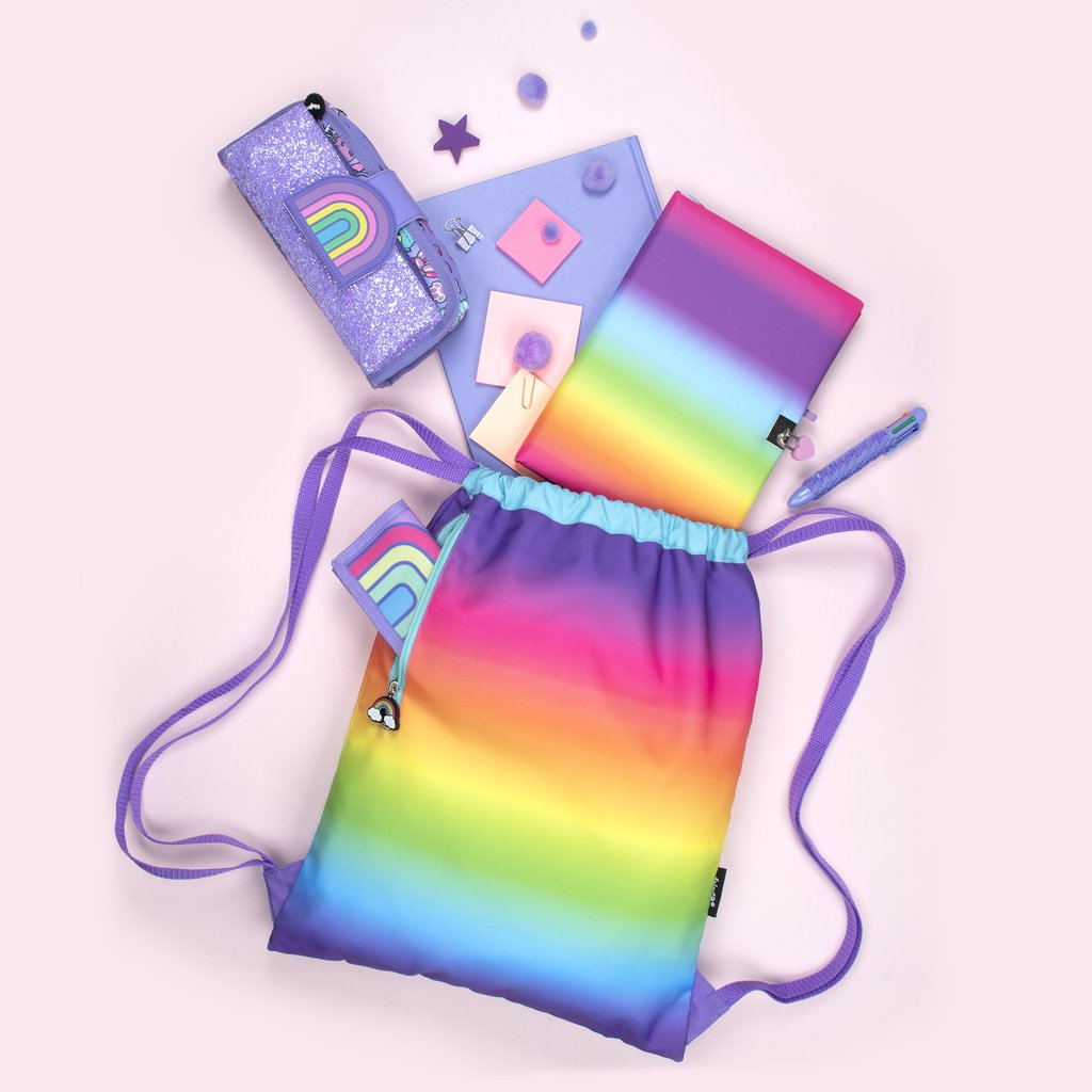 Rainbow Drawstring Bag