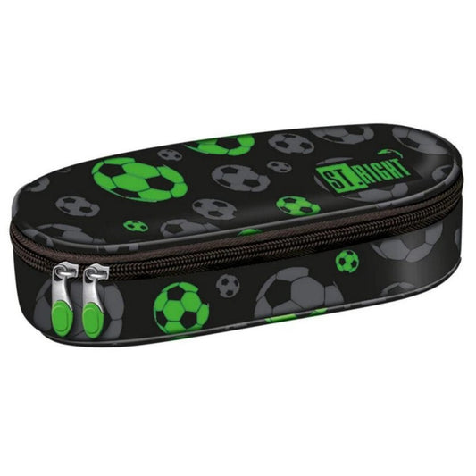 Football Reflective Balls 1 compartment pencil case