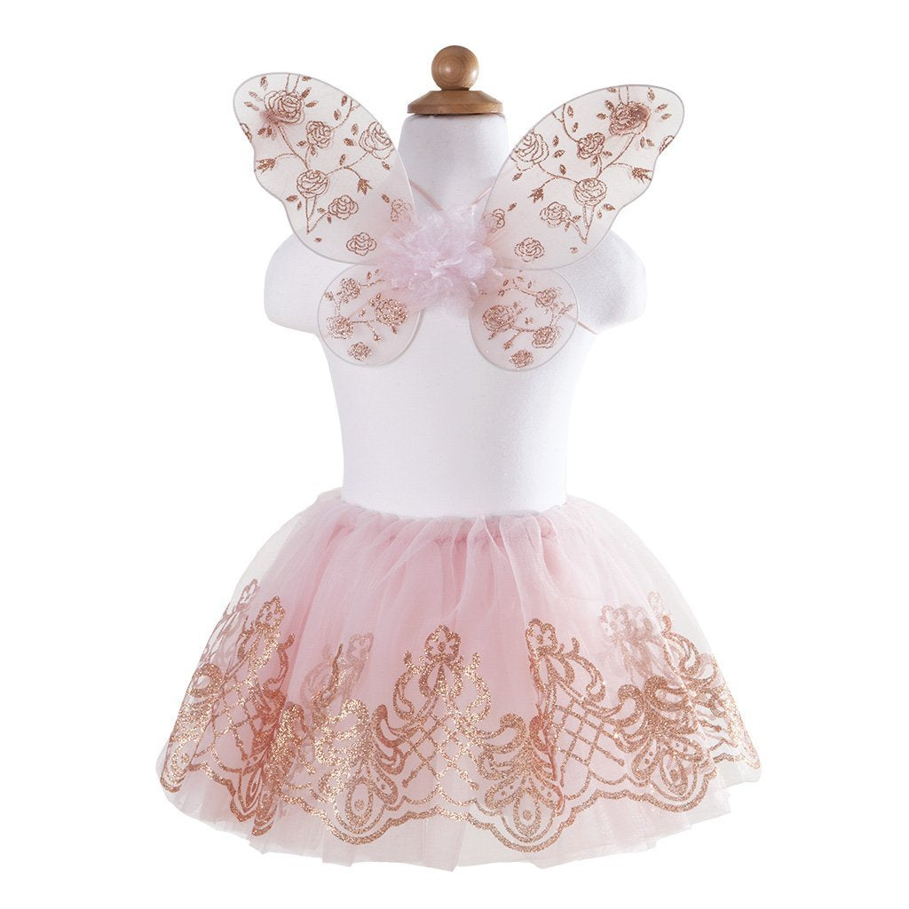 Rose Gold Tutu & Wings Size 4 - 7 years