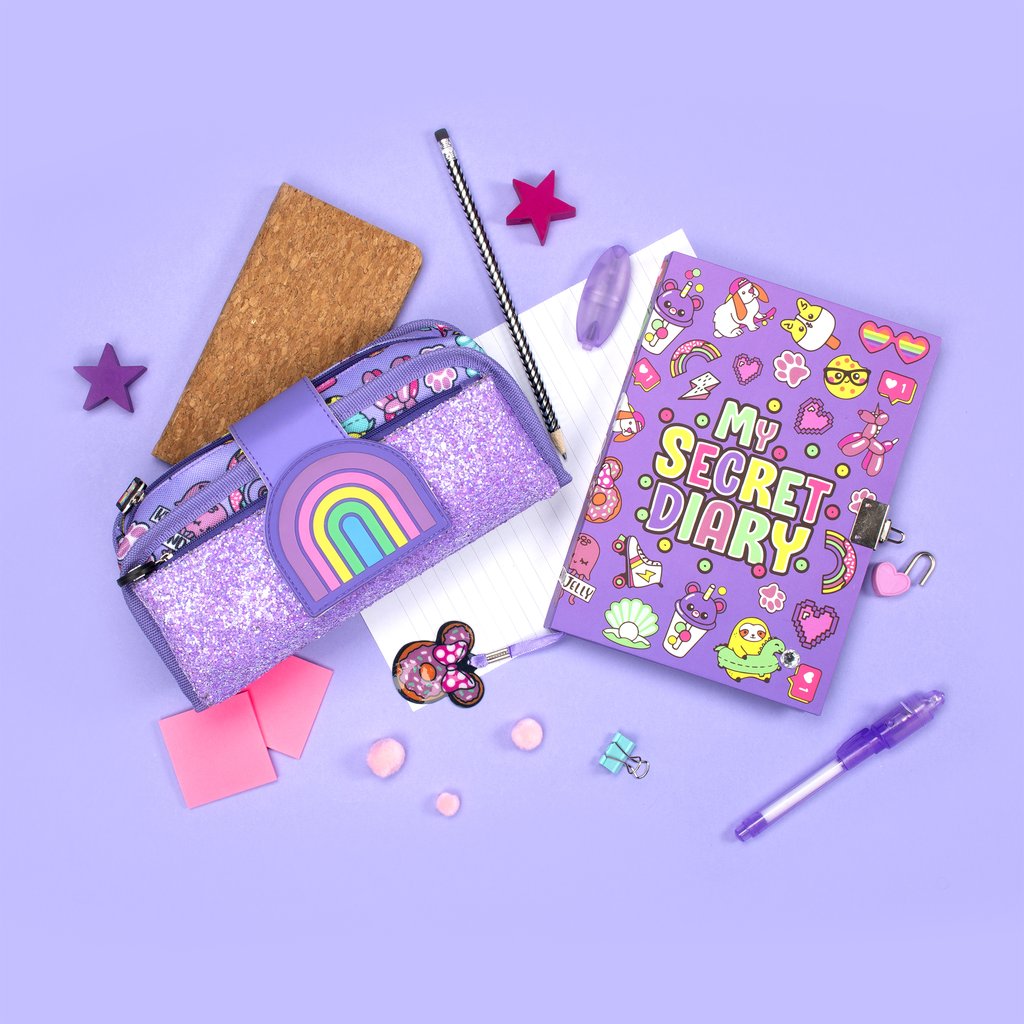 Light Up Diary Rainbow Smile