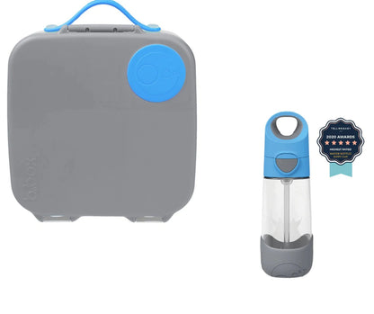 b.box Tritan™ Bottle - 450ml – Blue Slate