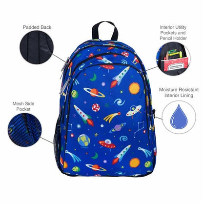 Space Children Backpack 40.6x30.5x12.7 cm