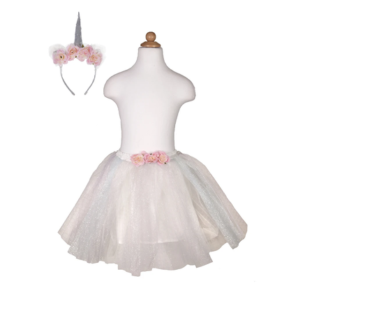Unicorn Tutu & Headband Size 4 - 7 years