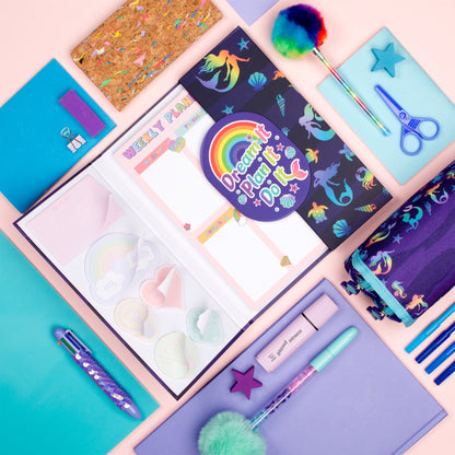 Purple Mermaids Magnetic Planner